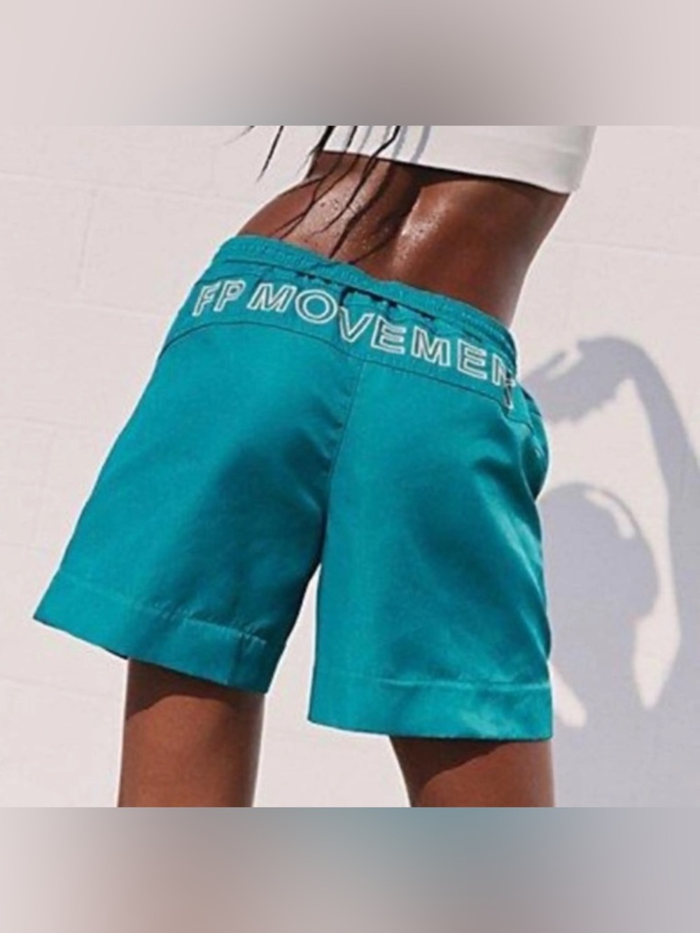 FP Movement by Free People Teal Women Shorts